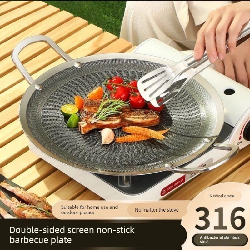 Camping Cooking Survival - 316 Paslanmaz Çelik Çok Fonksiyonlu Pişirme