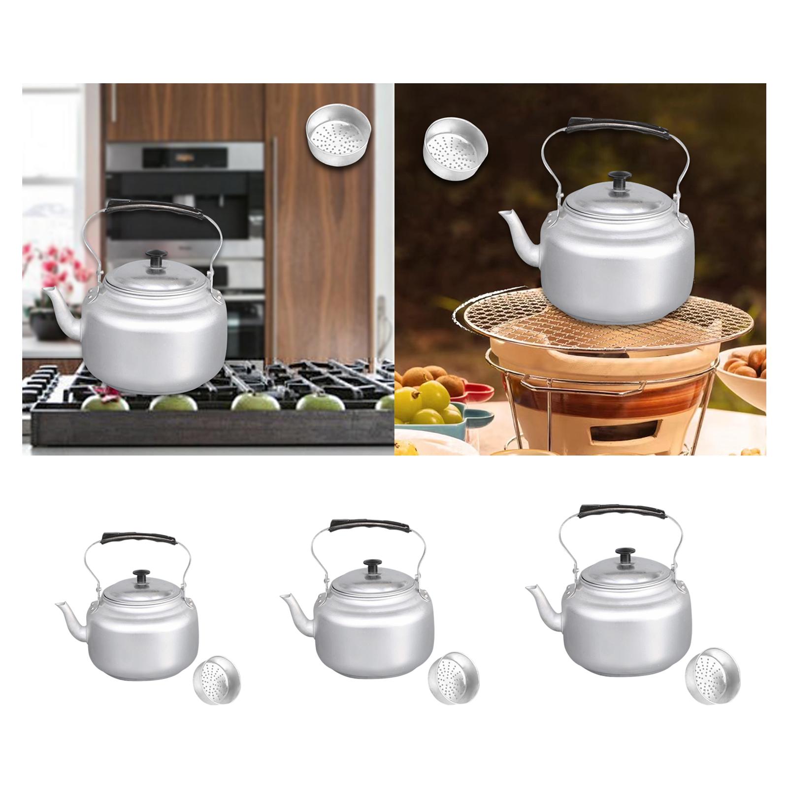Camping Cooking Pot Large - Büyük Kapasiteli Alüminyum Çaydanlık Kalınlaştırılmış Su