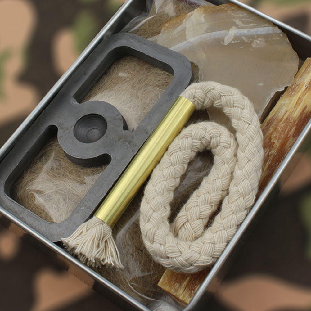 Camping Cooking Survival - 1 takım ateş başlatıcı pamuk ip