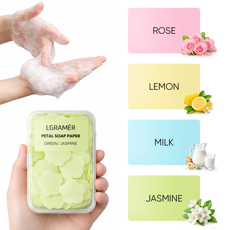 Biodegradable Soap Camp - Taşınabilir Mini Sabun Levhaları – Kokulu