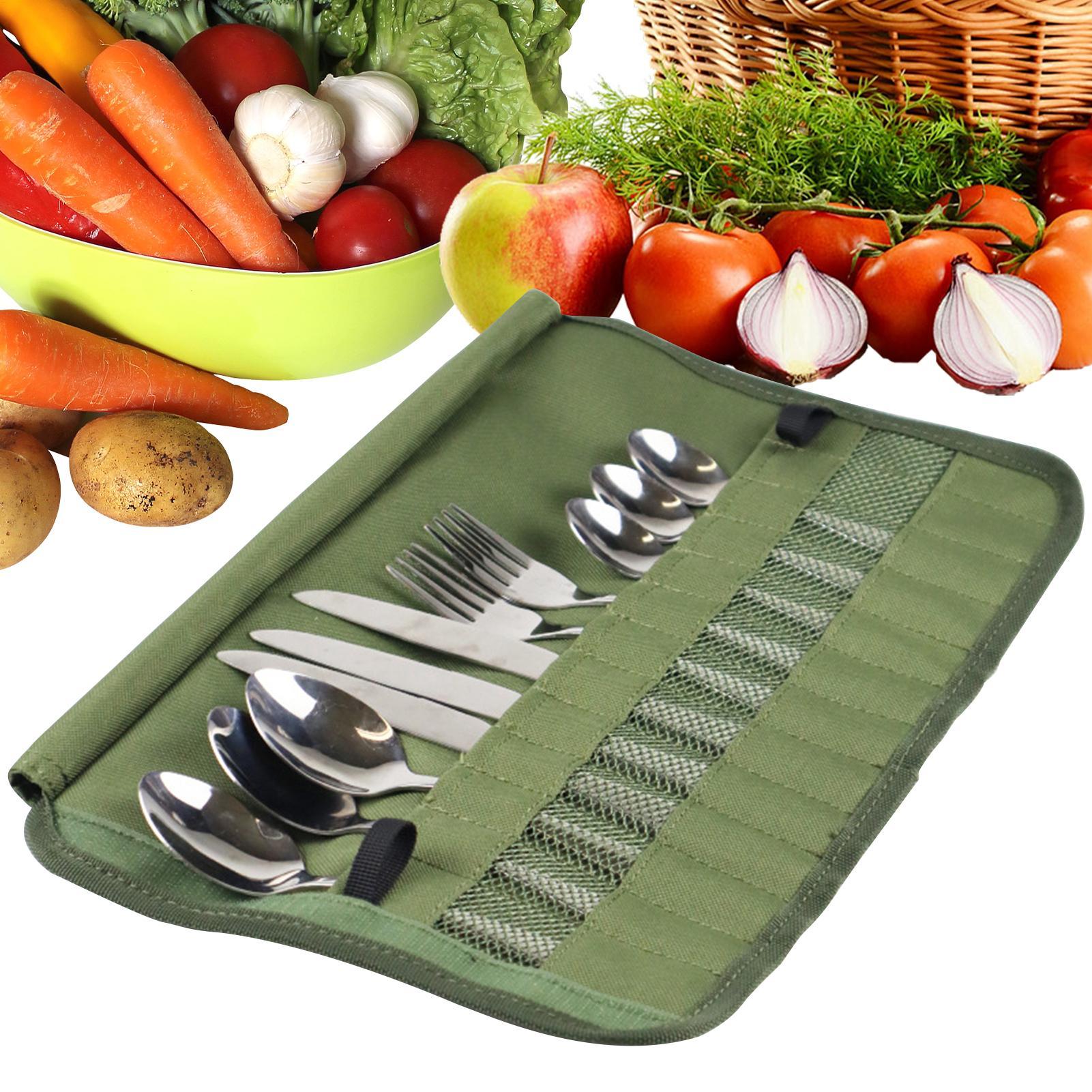 Camping Cooking Utensil Roll - Kamp Sofra Takımı Rulo Çanta Mutfak