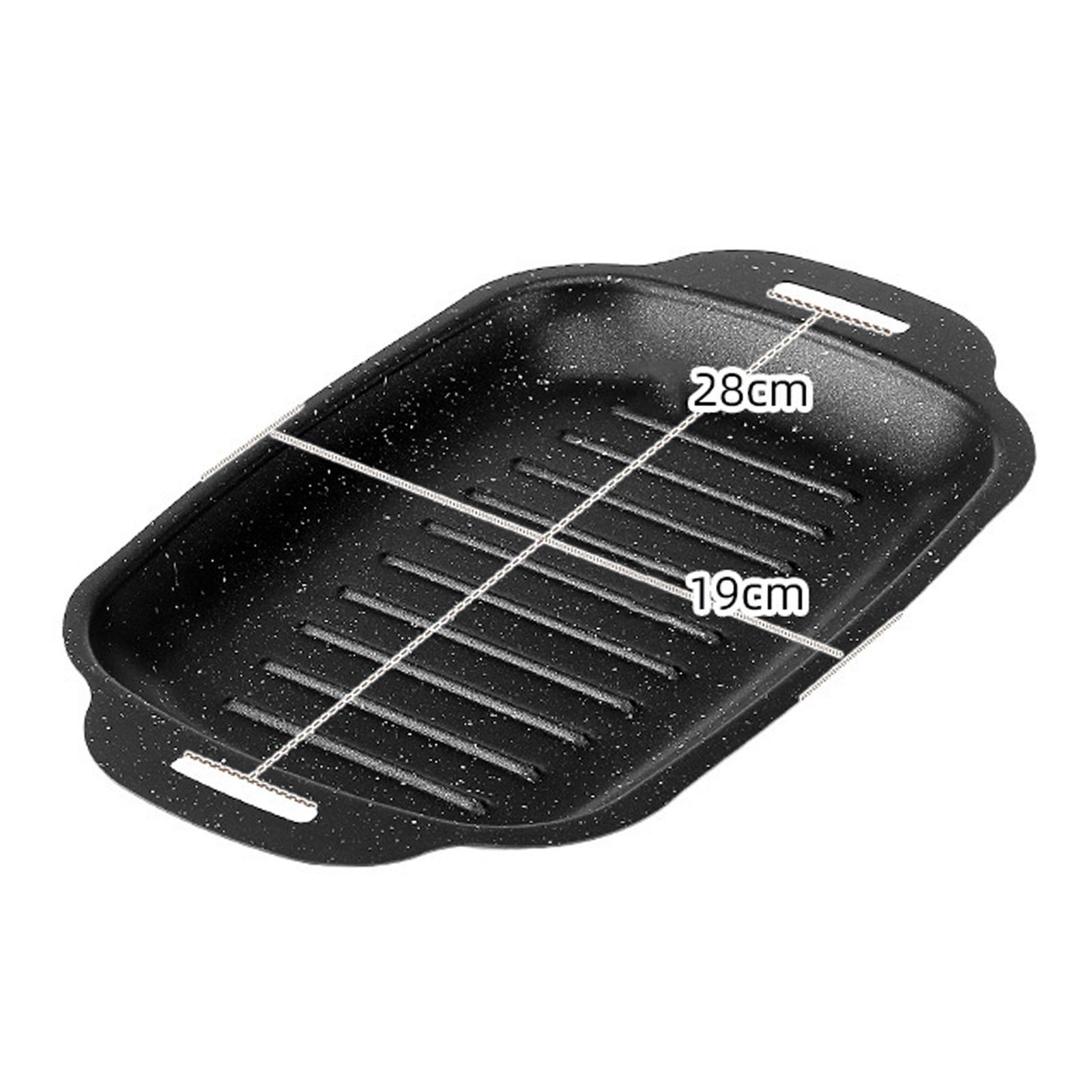 Camping Cooking Set Non Stick - Barbekü tavası yapışmaz karbon çelik taşınabilir