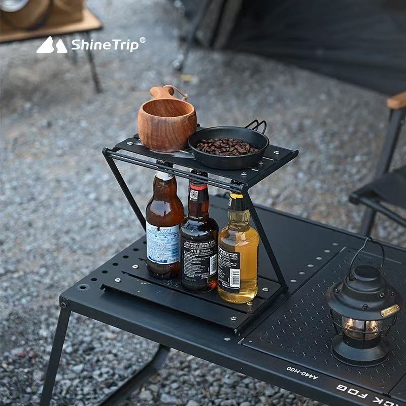 Camping Cooking Table Foldable - ShineTrip Z-Tipi Katlanabilir Kamp Rafı 2