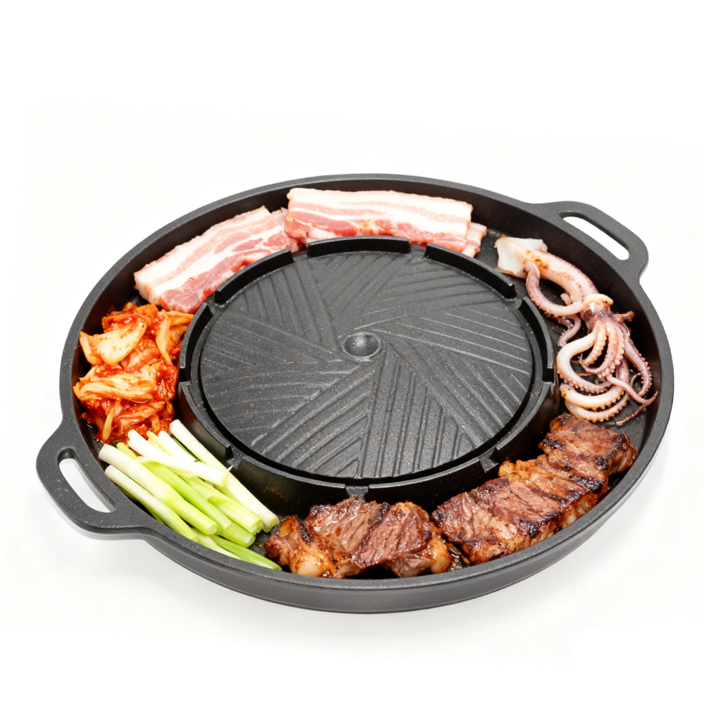 Camping Cooking Survival - KOSUN Kore Barbekü Izgara Tavası 2'si