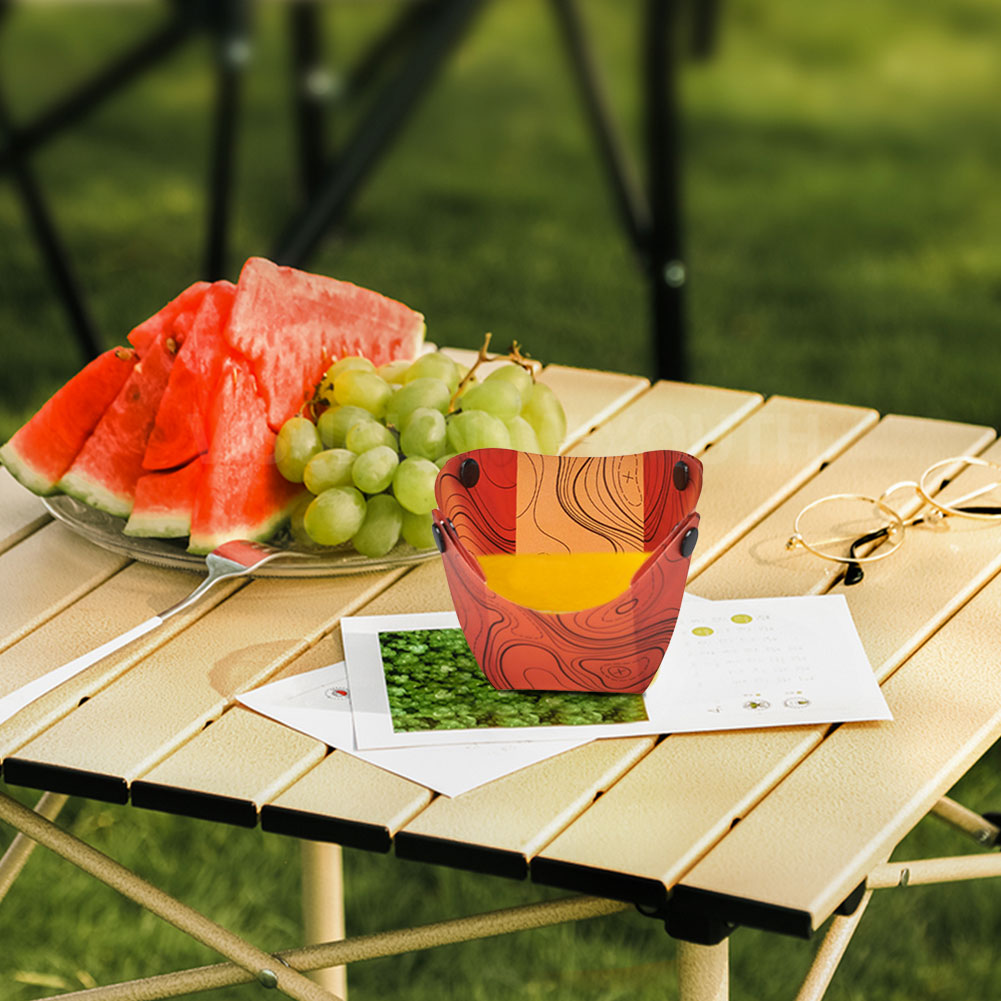 Camping Cooking Cup - 4 adet hafif katlanır sofra takımı
