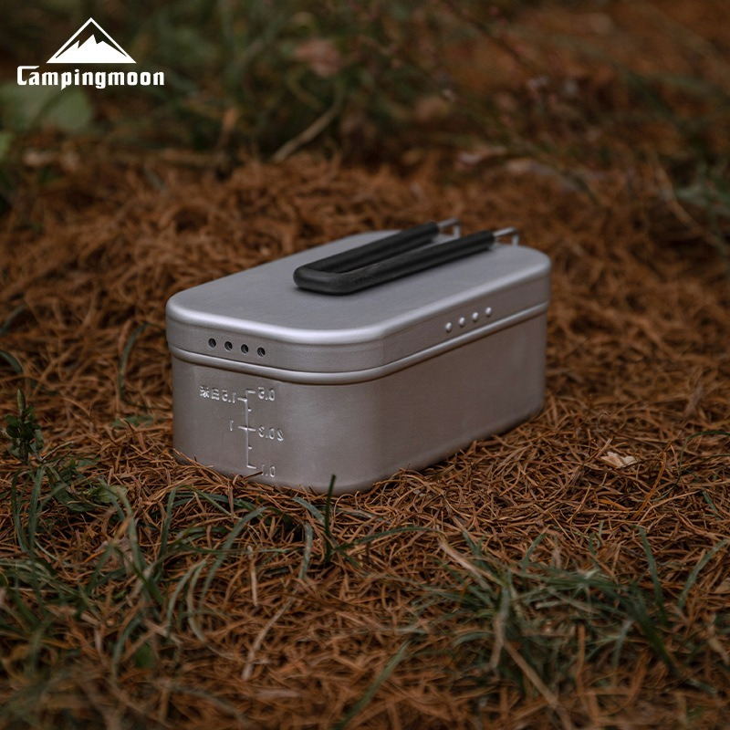 Camping Cooking Box - CAMPINGMOON S-1609 Küçük Açık Tencere Taşınabilir