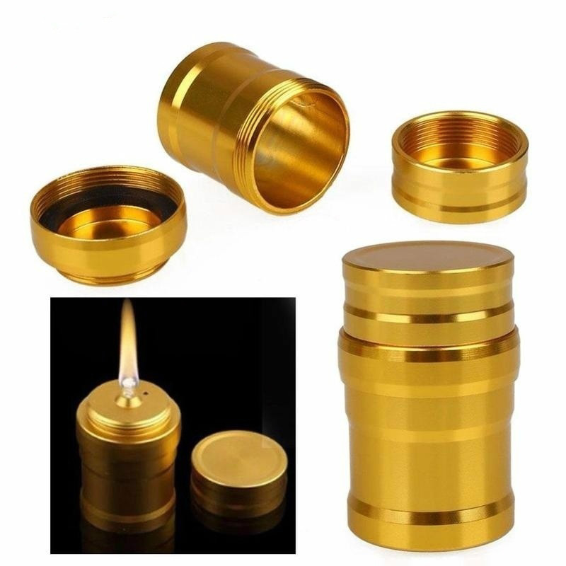 Camping Cooking Alcohol - Yeni Taşınabilir Metal Mini Alkol Lambası