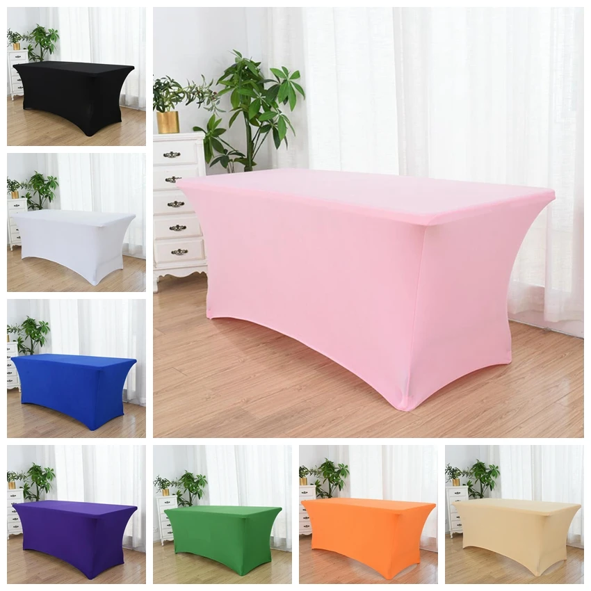 Camping Cooking Table Foldable - Düğün Dekorasyonu Spandex Örtülü Masa Örtüsü