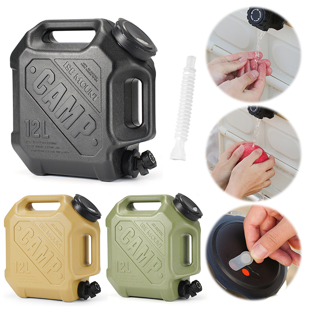 Camping Cooking Pot Large - 12L Kamp Su Sürahisi Musluklu Su