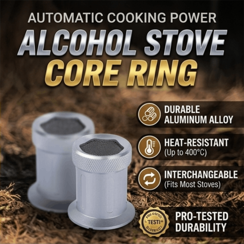 Camping Cooking Alcohol - Hafif alüminyum alaşımlı alkol sobası kaynatma