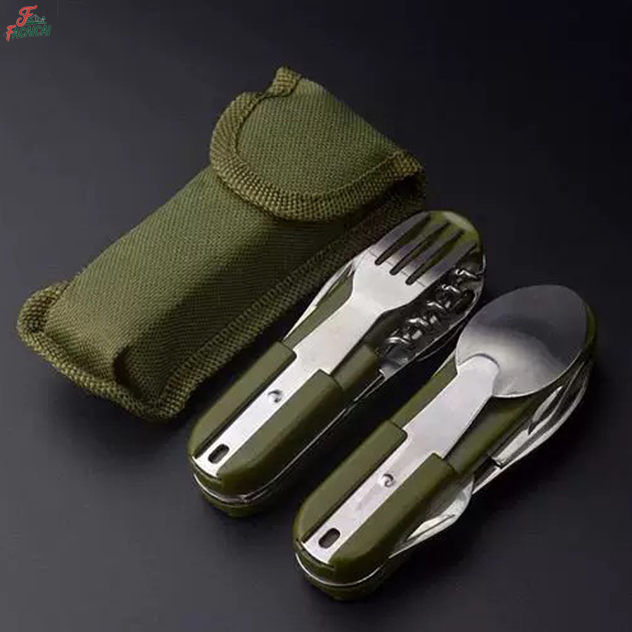 Camping Cooking Survival - Kamp Malzemeleri 5'i 1 Arada Paslanmaz