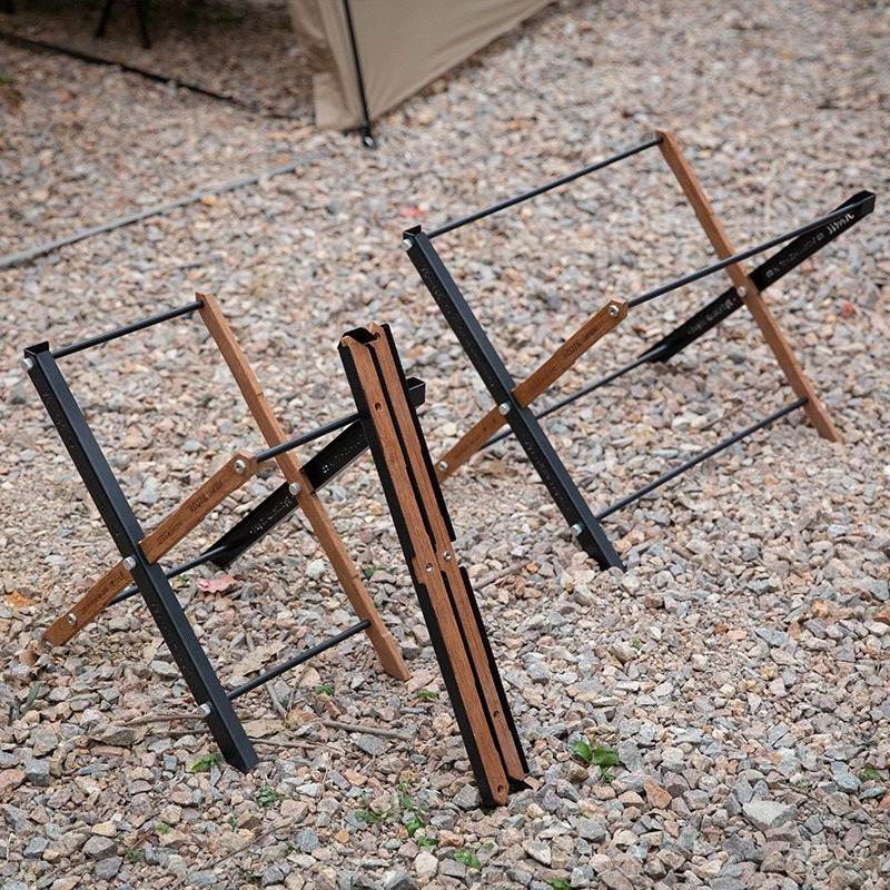 Camping Cooking Table With Storage - Taşınabilir Katlanır Kamp Masaları Sepeti Çok