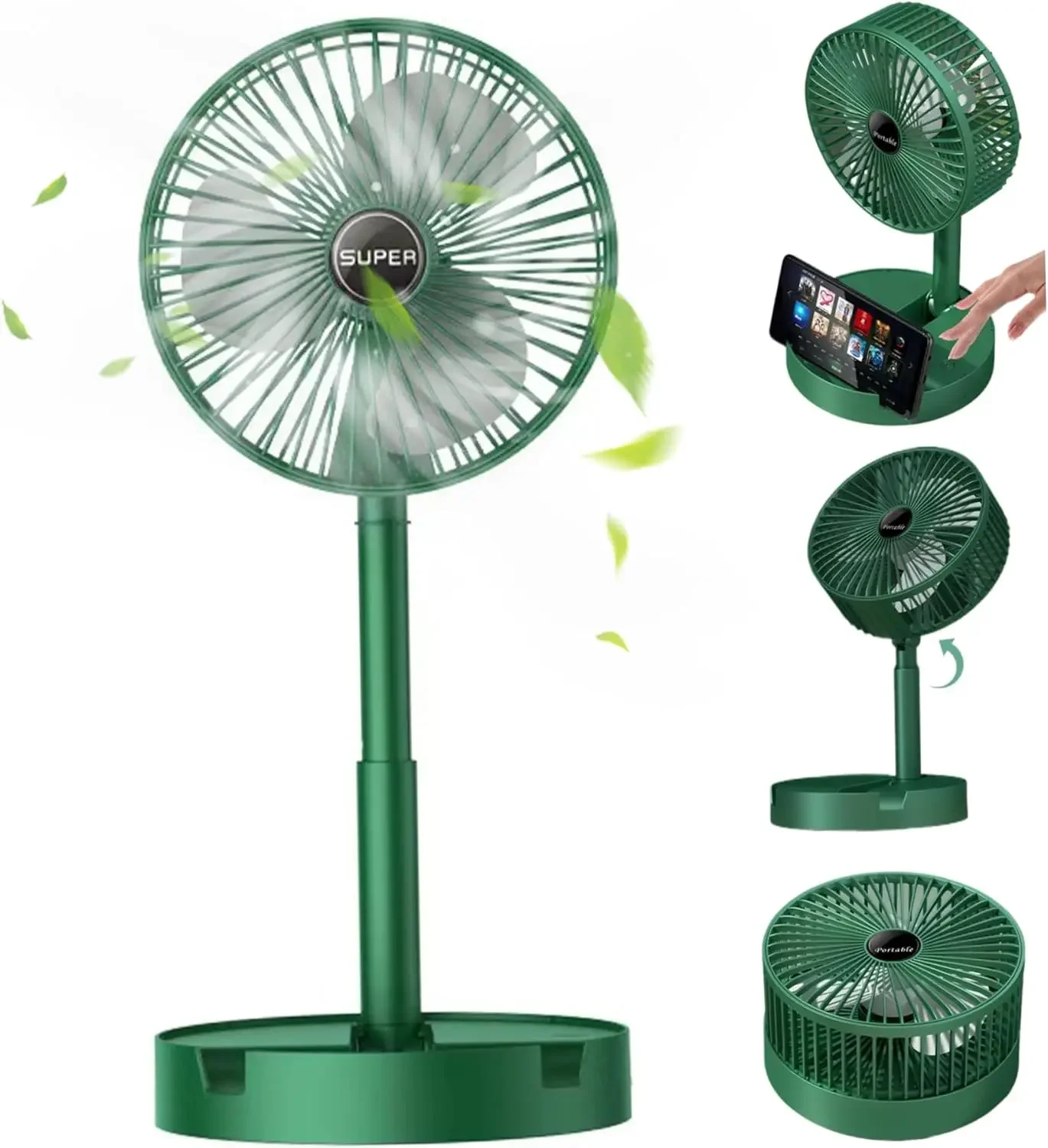 Camping Cooking Table Foldable - USB Katlanabilir Elektrikli Fan Soğuk Hava