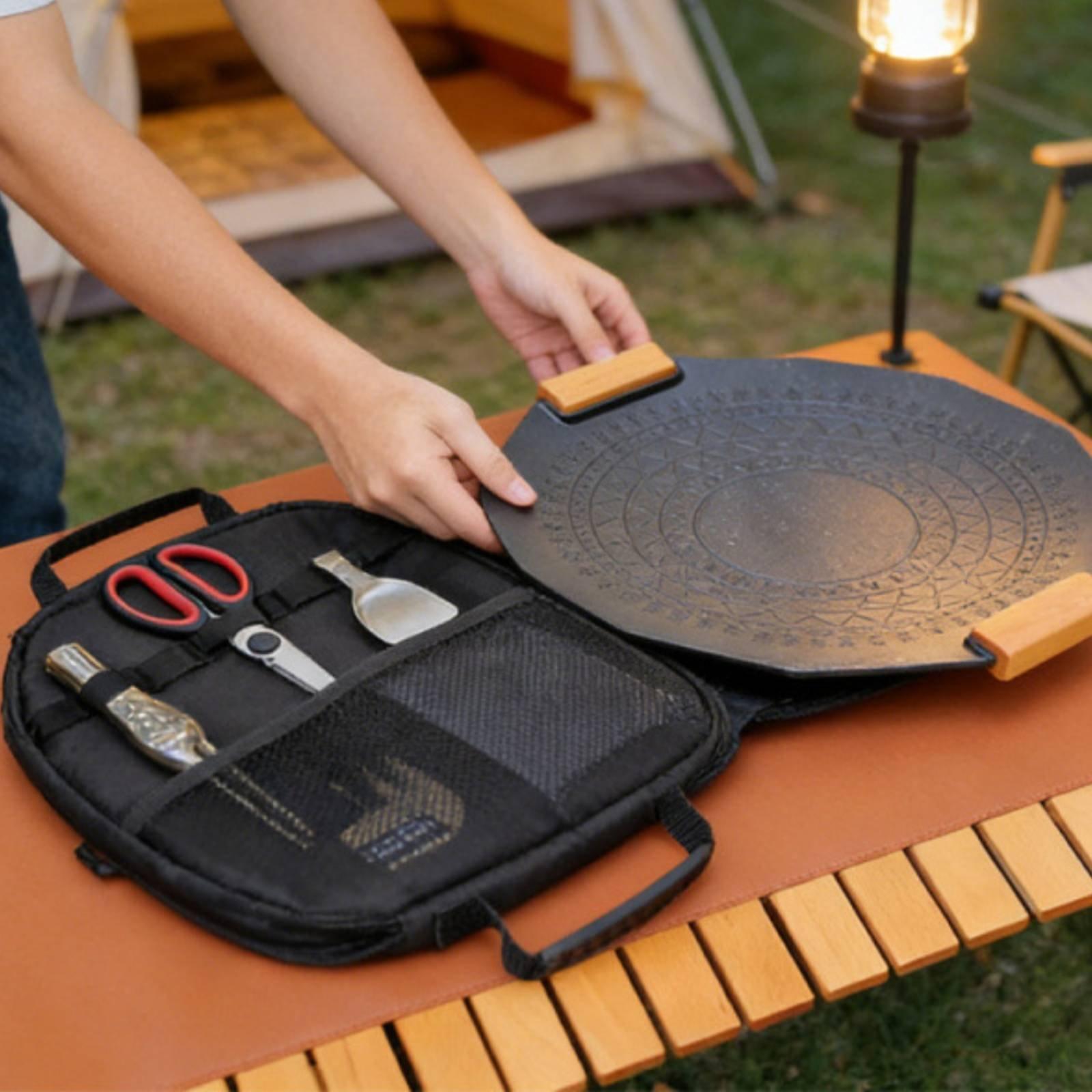 Camping Cooking Bag - Tava Saklama Çantası Taşınabilir Tava Taşıma