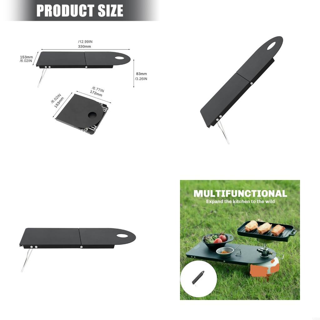 Camping Cooking Table Foldable - Çok Amaçlı Katlanabilir Metal Dış Mekan