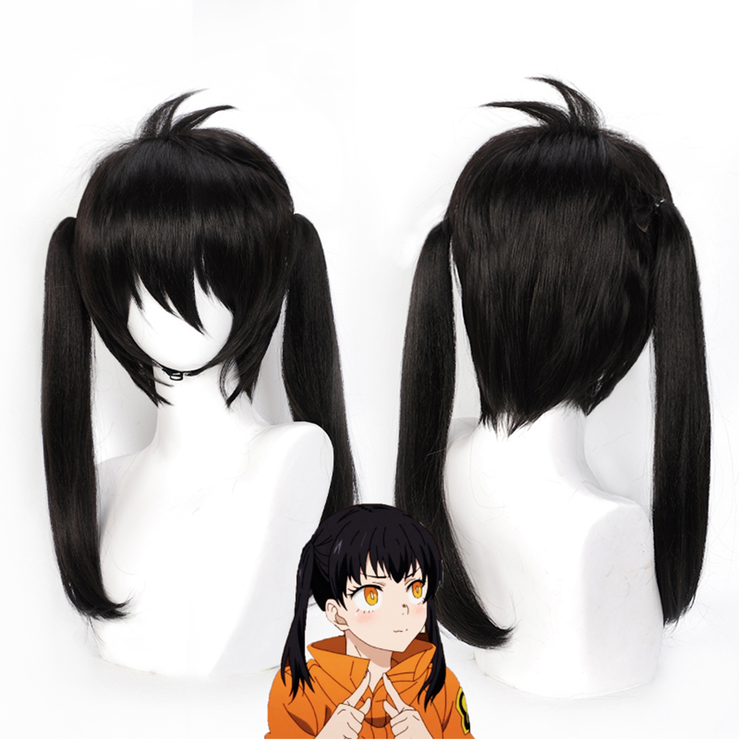 Campfire Cooking In Another World With My Absurd Skill Manga - Cosplay Peruk Fire Force Anime Peruk