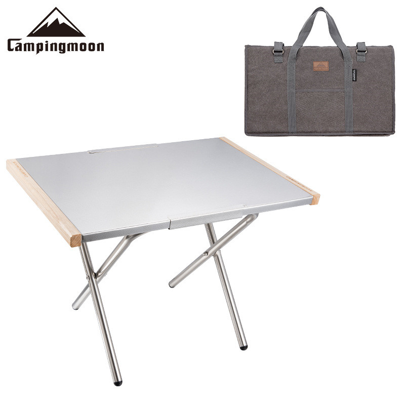 Camping Cooking Table With Storage - Açık Hava Taşınabilir Paslanmaz Çelik Masa