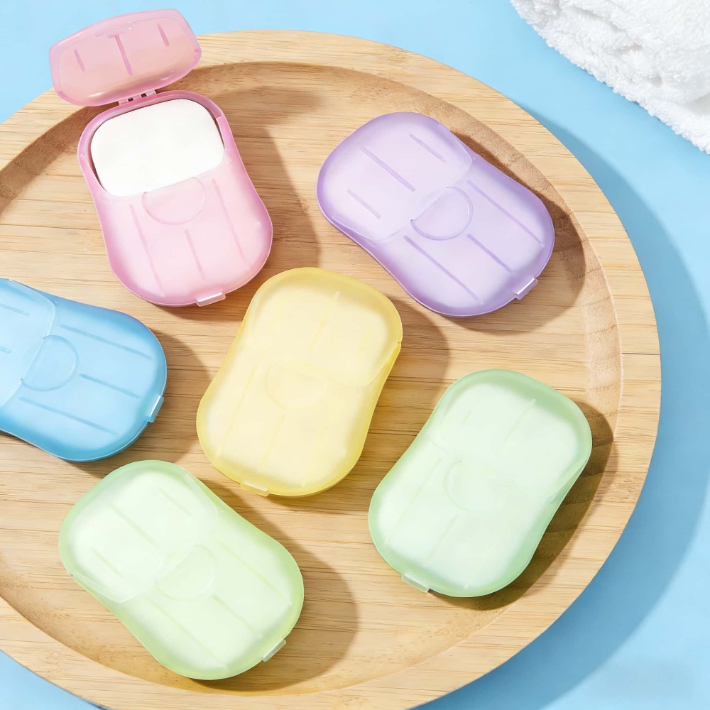 Biodegradable Soap Camp - Taşınabilir Biyobozunur Tek Kullanımlık Kağıt Sabun