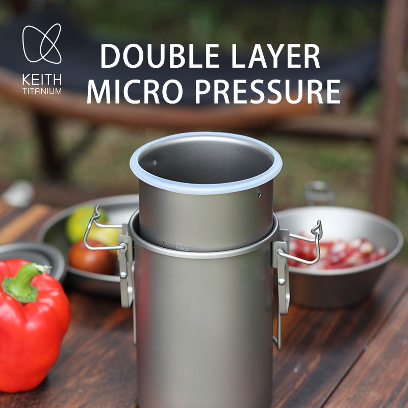 KEITH Saf Titanyum Pirinç Pişi - Camping Cooking Equipment incelemesi ve fiyatı
