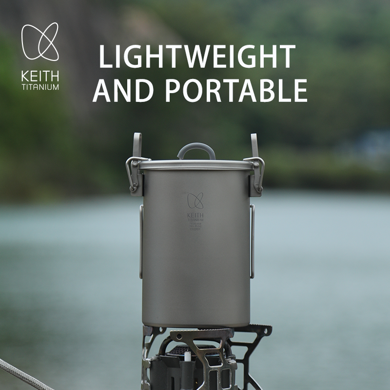 KEITH Saf Titanyum Pirinç Pişi - Camping Cooking Equipment incelemesi ve fiyatı