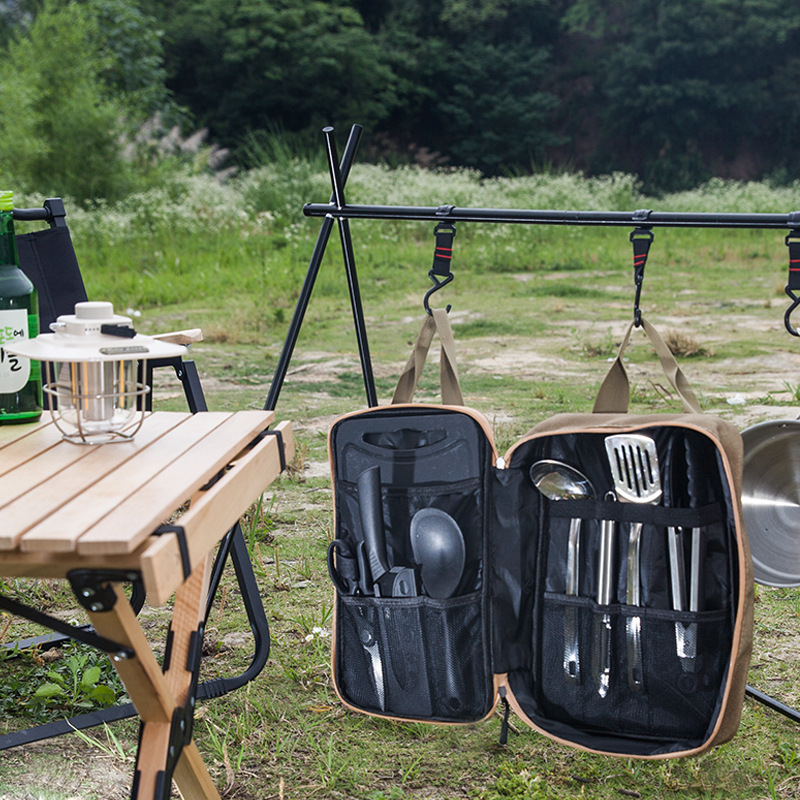 8 adet Kamp Mutfak Tencere Set - Camping Cooking Survival incelemesi ve fiyatı