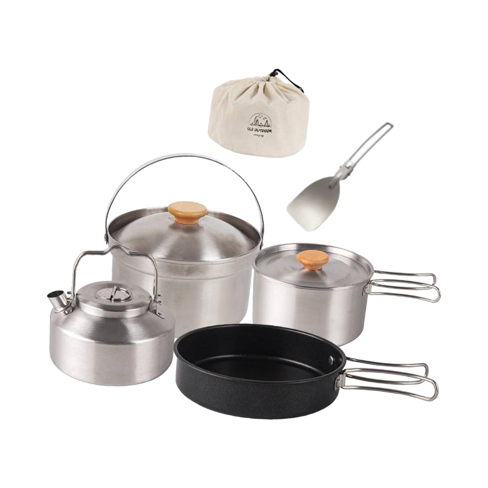 Kamp Tencere Seti, Taşınabilir - Camping Cooking Set Non Stick incelemesi ve fiyatı