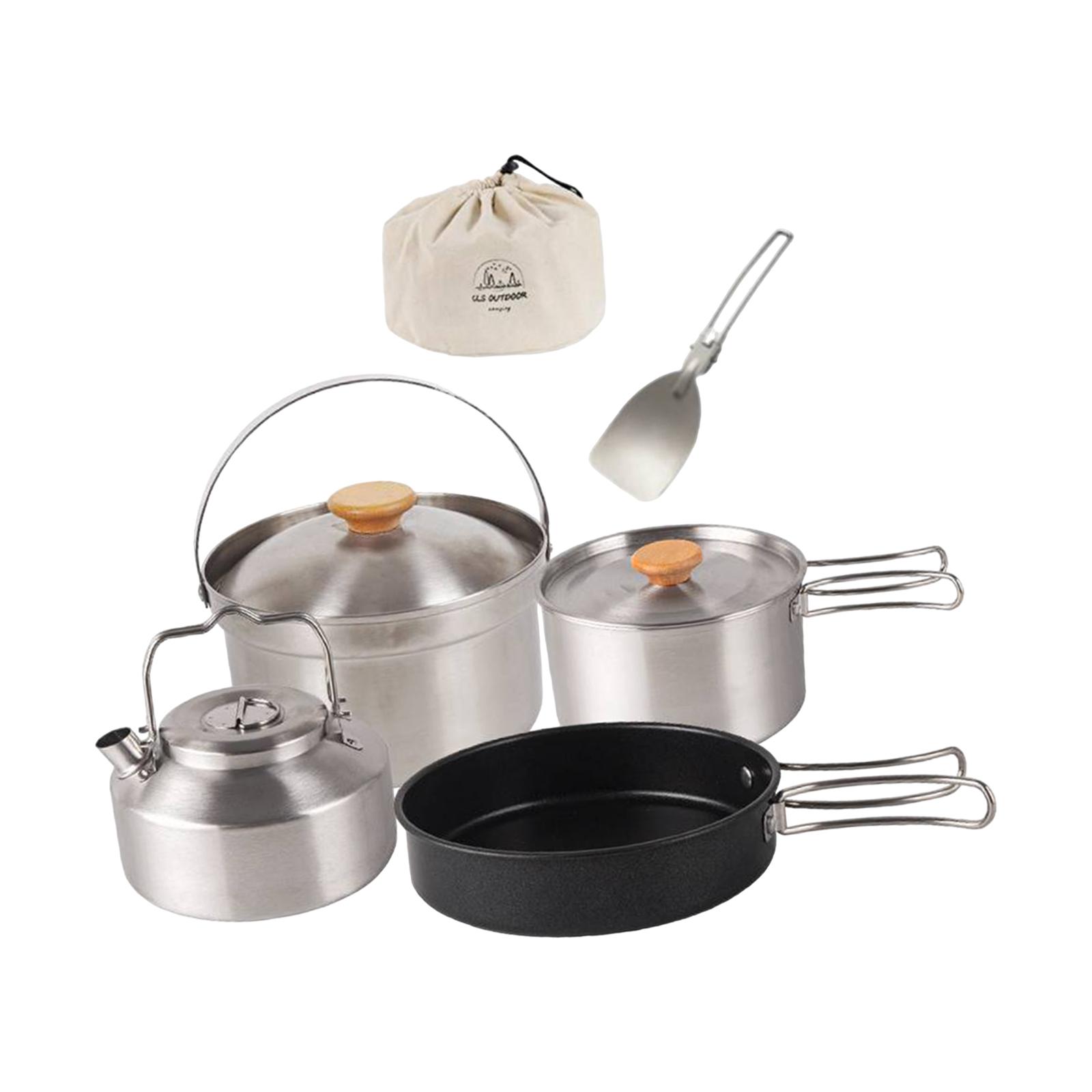 Kamp Tencere Seti, Taşınabilir - Camping Cooking Set Non Stick incelemesi ve fiyatı