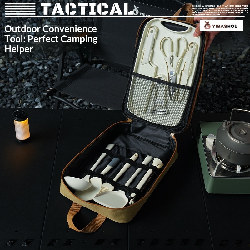 Taşınabilir 9 Adet Kamp Mutfak - Camping Cooking Set Non Stick incelemesi ve fiyatı