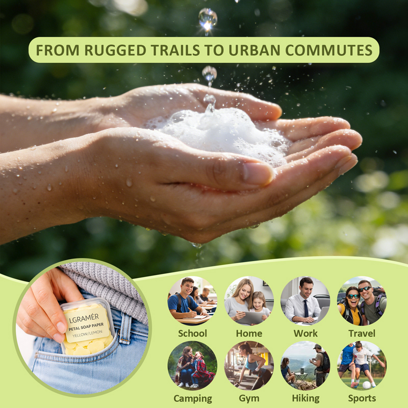 Taşınabilir Mini Sabun Levhala - Biodegradable Soap Camp incelemesi ve fiyatı