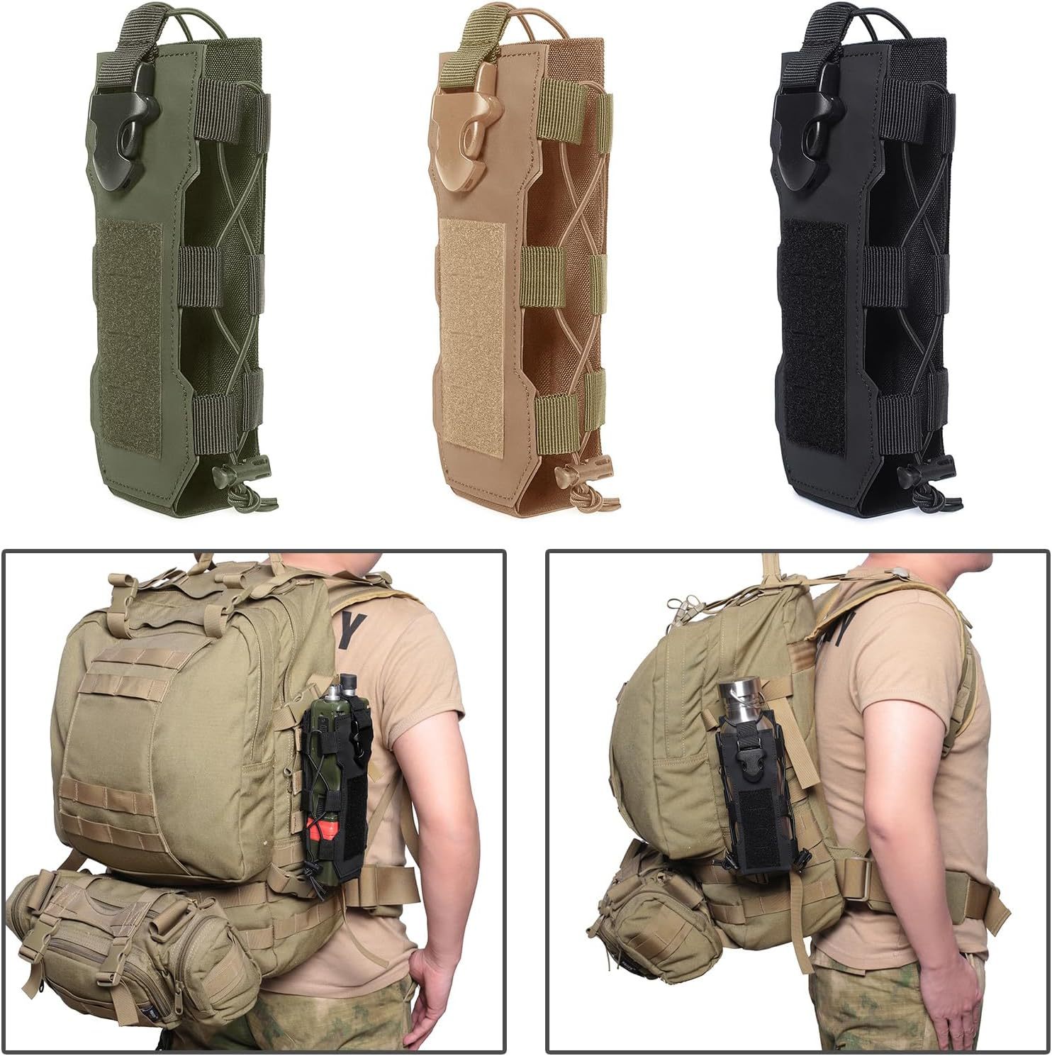 Molle Su Şişesi Kılıfı Radyo K - Camping Cooking Bag incelemesi ve fiyatı