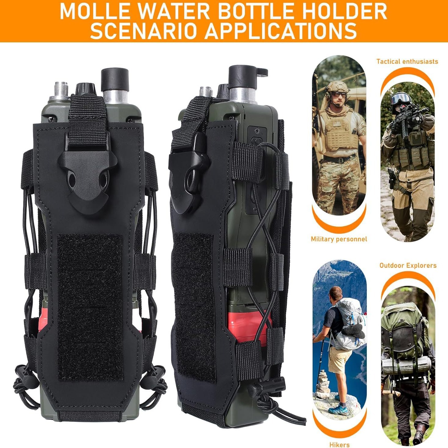 Molle Su Şişesi Kılıfı Radyo K - Camping Cooking Bag incelemesi ve fiyatı