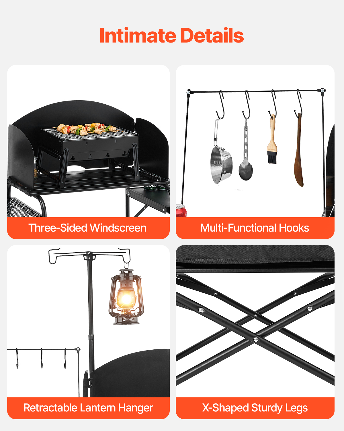 Katlanır Kamp Masası Açık Hava - Camping Cooking Table With Storage incelemesi ve fiyatı