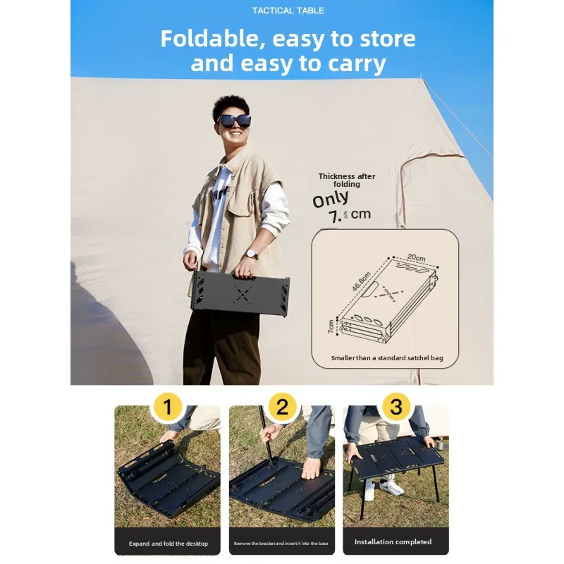 Alüminyum alaşımlı katlanır ma - Camping Cooking Table Foldable incelemesi ve fiyatı