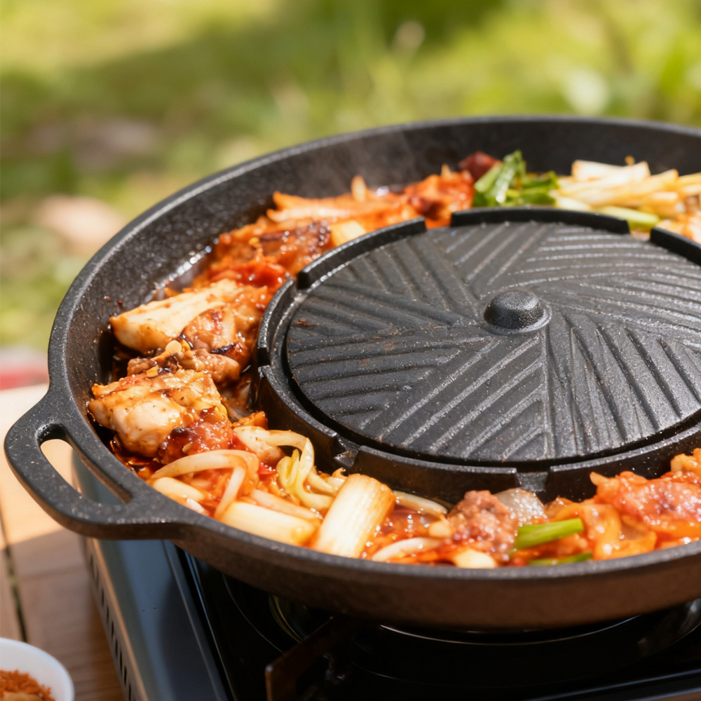KOSUN Kore Barbekü Izgara Tava - Camping Cooking Survival incelemesi ve fiyatı