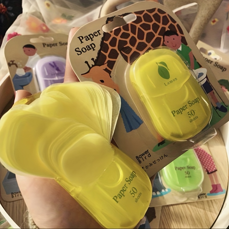50 adet Taşınabilir Sabun Levh - Biodegradable Soap Camp incelemesi ve fiyatı