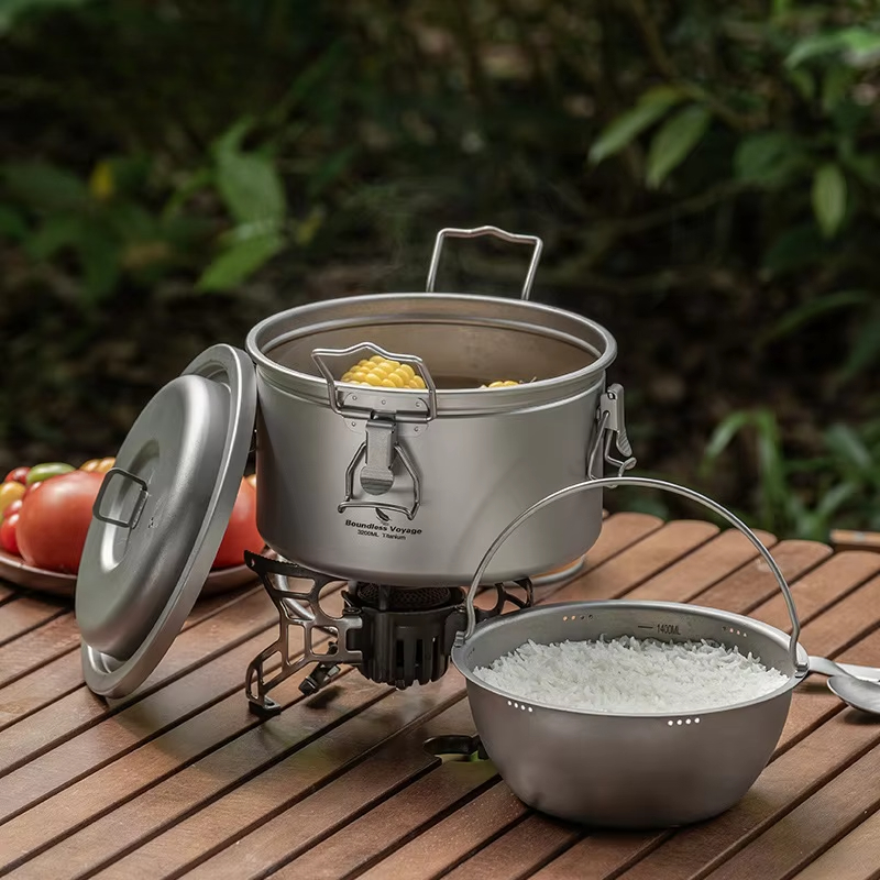 Açık Hava Kamp Yemek Pişirme T - Camping Cooking Pot Large incelemesi ve fiyatı