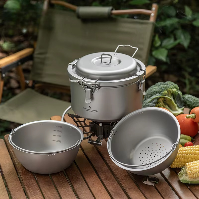 Açık Hava Kamp Yemek Pişirme T - Camping Cooking Pot Large incelemesi ve fiyatı