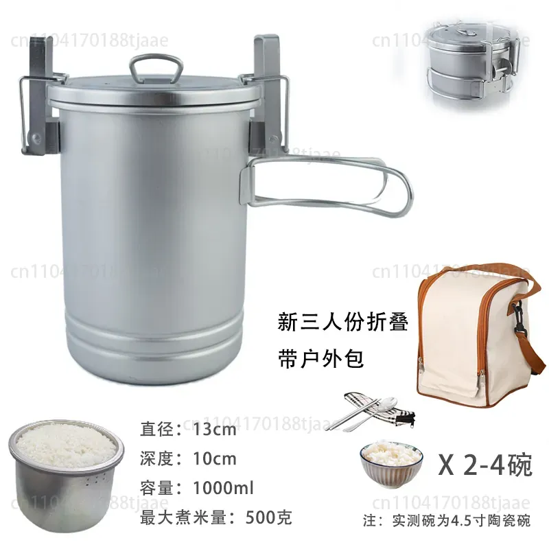 Geliştirilmiş Kamp Pirinç Pişi - Camping Cooking Pot Large incelemesi ve fiyatı