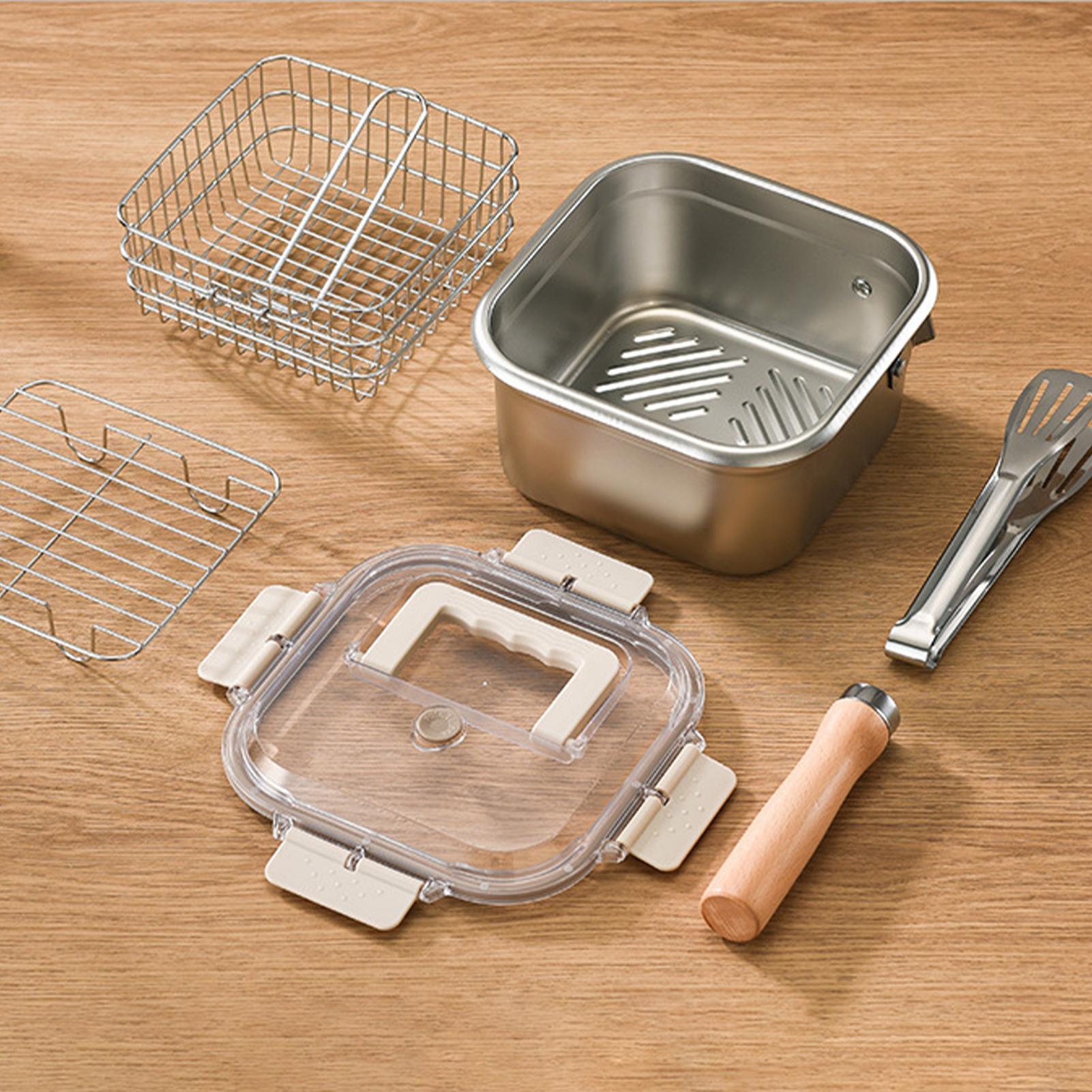 Derin Fritöz Tava Seti Kare Ka - Camping Cooking Pot Large incelemesi ve fiyatı