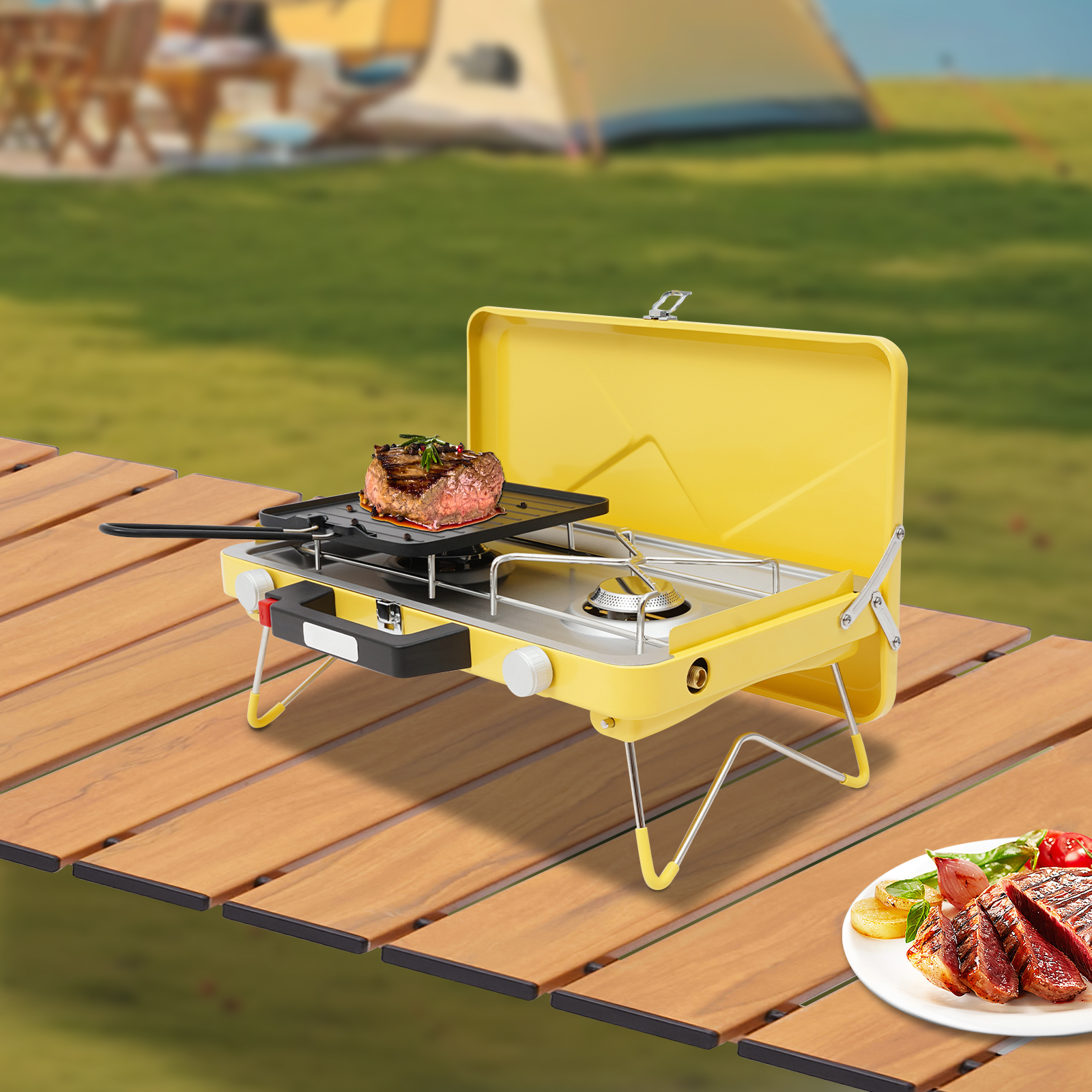 Taşınabilir Dış Mekan Gaz Soba - Camping Cooking Drawer incelemesi ve fiyatı