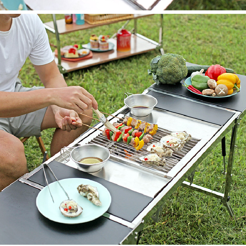 SmiloDon IGT BARBEKÜ Soba 1 Ün - Camping Cooking Table Foldable incelemesi ve fiyatı