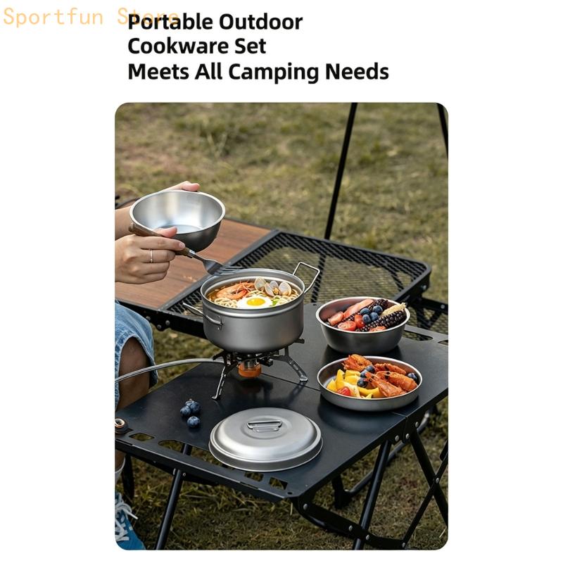 Tencere Kapaklı ve Tepsili Kam - Camping Cooking Dining Set incelemesi ve fiyatı
