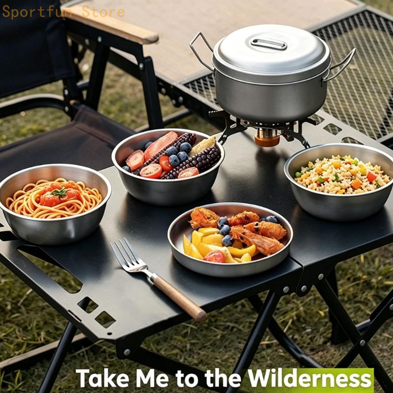 Tencere Kapaklı ve Tepsili Kam - Camping Cooking Dining Set incelemesi ve fiyatı