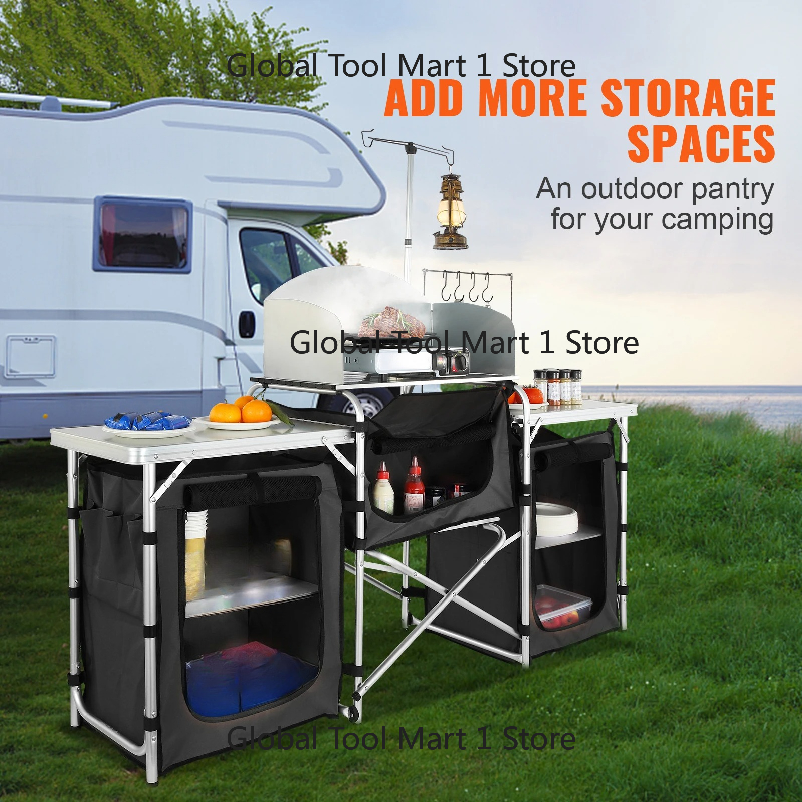 SucceB- Kamp Açık Hava Mutfak  - Camping Cooking Table With Storage incelemesi ve fiyatı