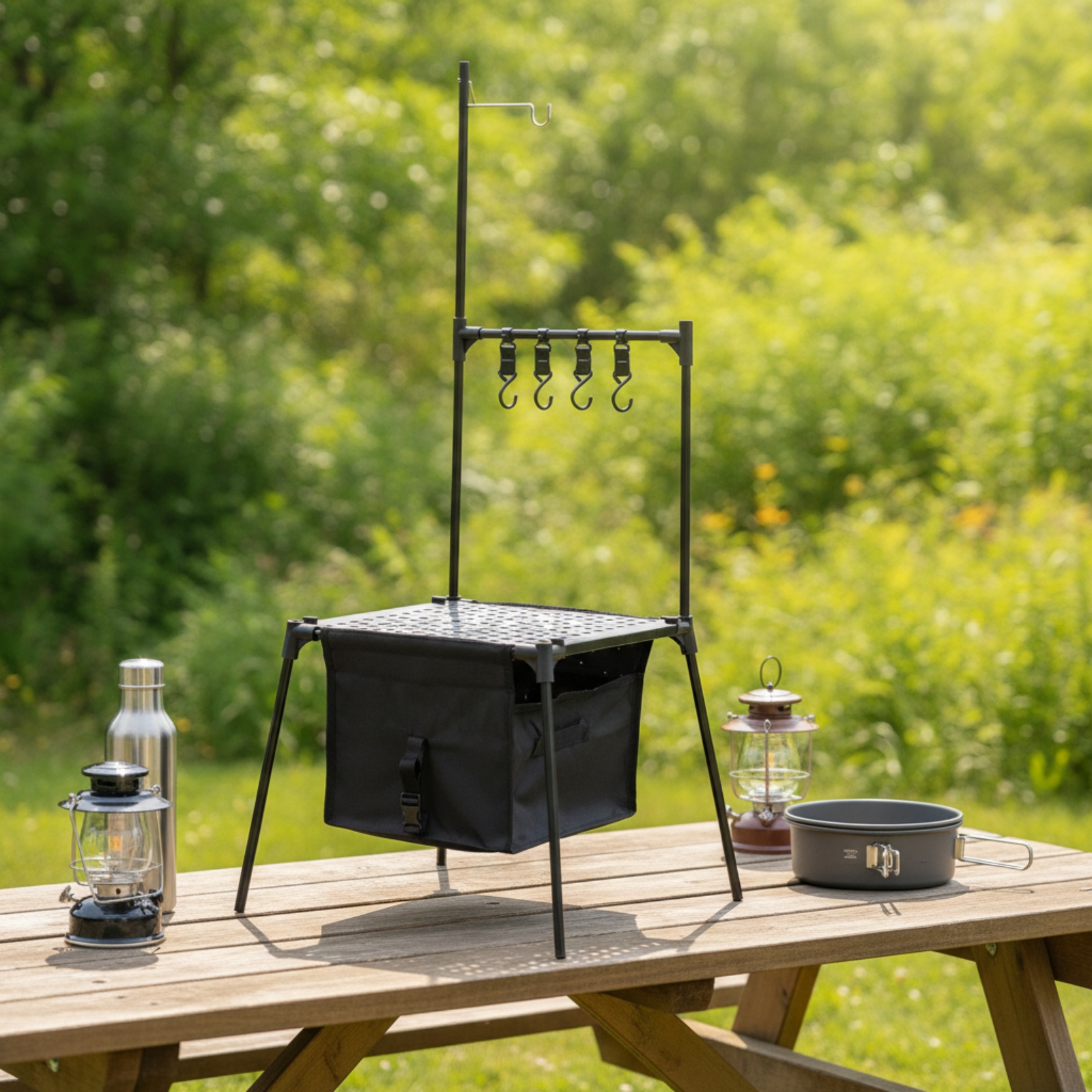 Saklama Çantalı Kamp Masası Ko - Camping Cooking Table With Storage incelemesi ve fiyatı