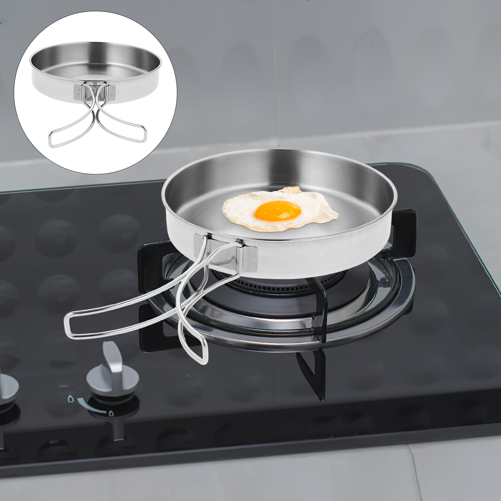 Mini Taşınabilir kızartma tava - Camping Cooking Set Non Stick incelemesi ve fiyatı
