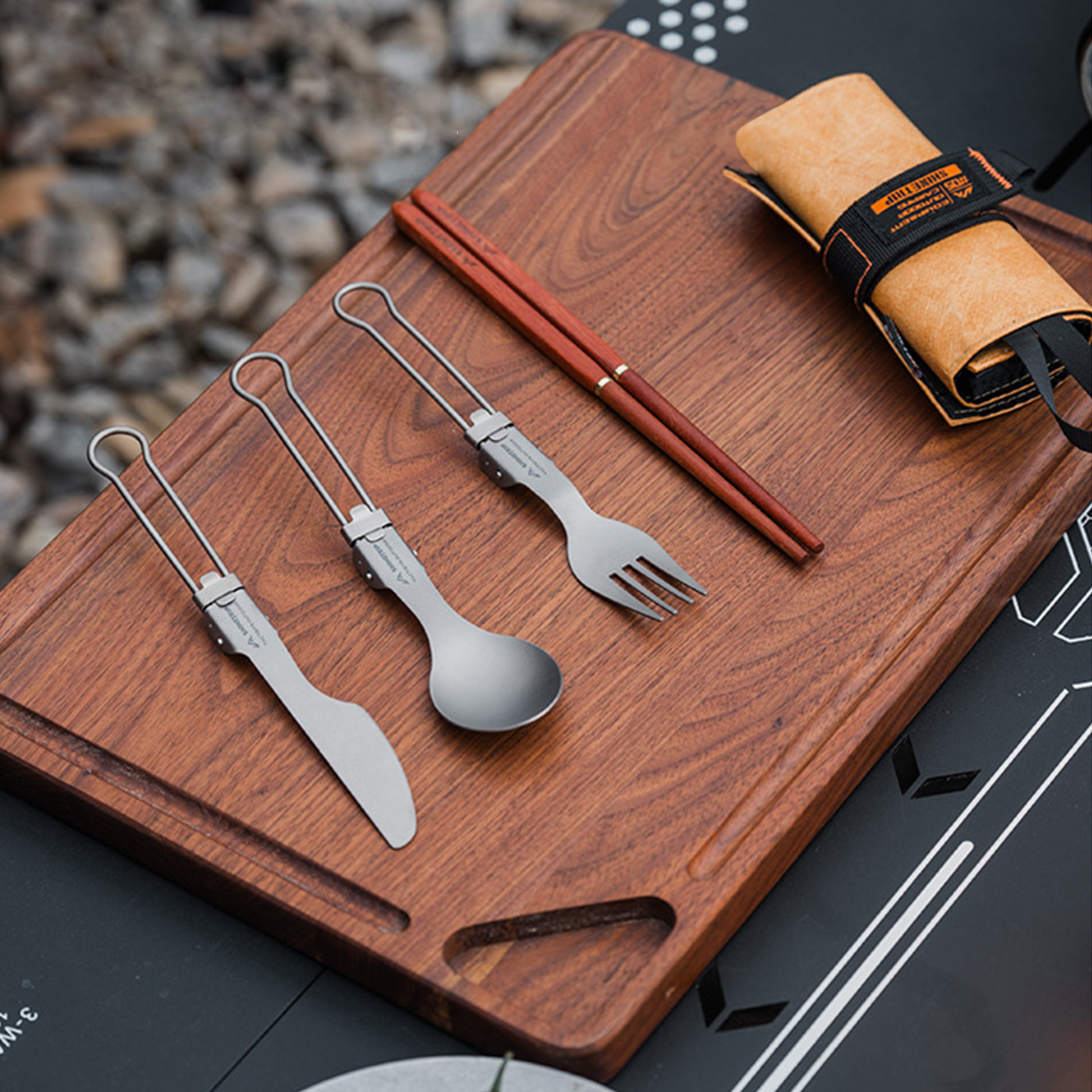 Titanyum Kamp Gereç Seti Koroz - Camping Cooking Dining Set incelemesi ve fiyatı