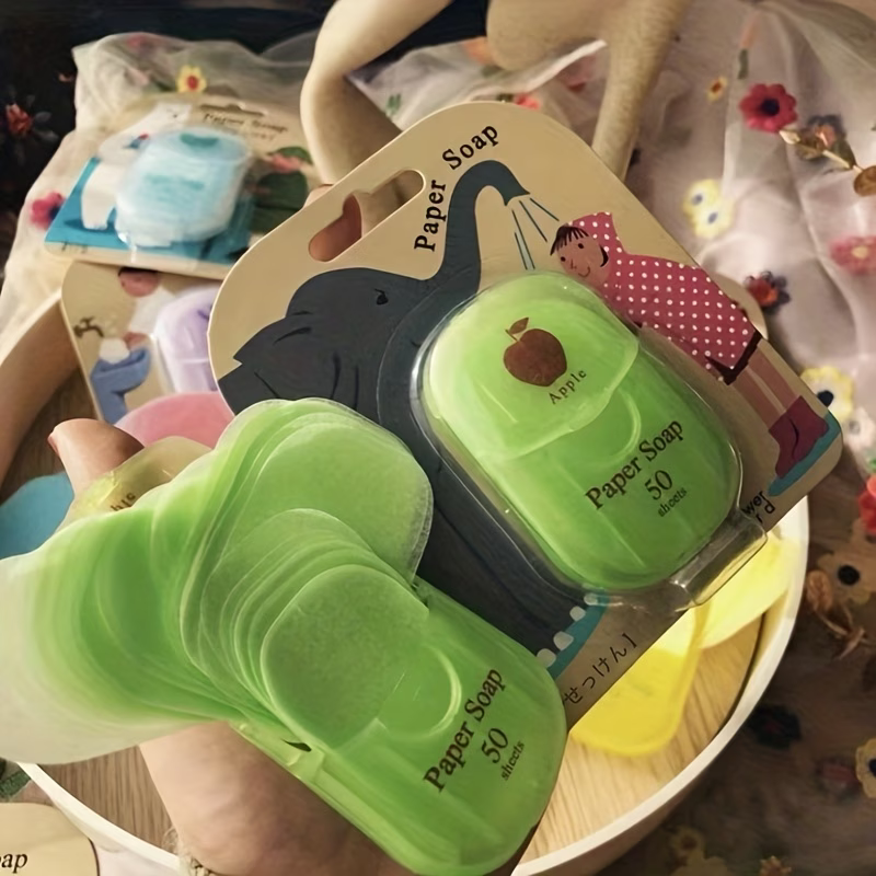 50 Adet Lavanta Taşınabilir Sa - Biodegradable Soap Camp incelemesi ve fiyatı
