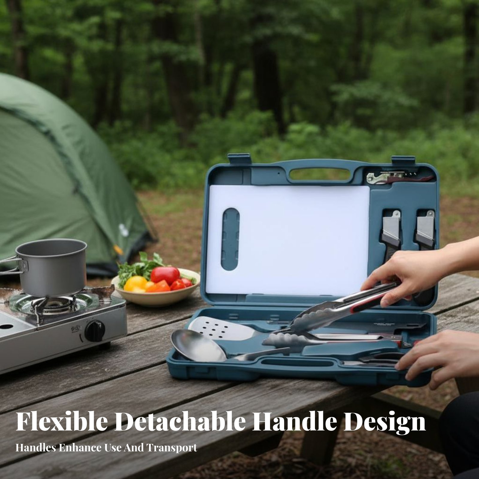 Açık Hava Yemek Seti, Kamp Yem - Camping Cooking Dining Set incelemesi ve fiyatı