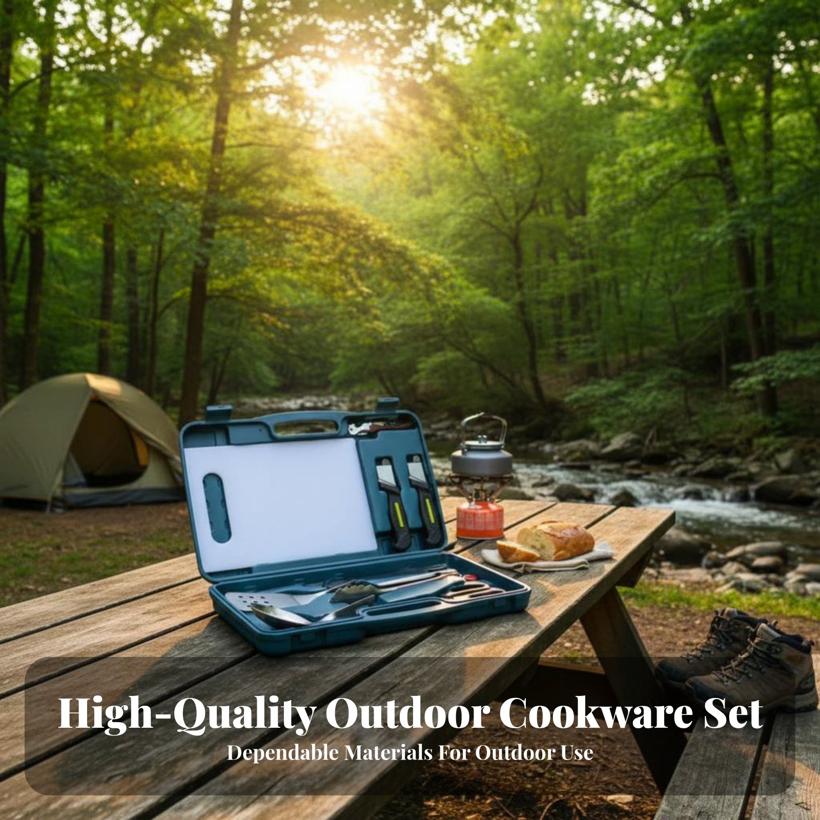Açık Hava Yemek Seti, Kamp Yem - Camping Cooking Dining Set incelemesi ve fiyatı